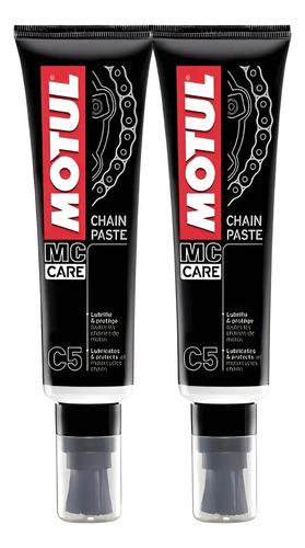2 Motul C5 Lubricante Cadena En Crema Duradero Original X2