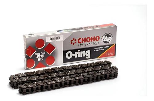 Cadena Moto 520 Oring 120l Reforzada Repuesto Choho Original Plateado