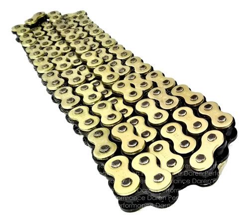 Cadena De Moto 520 Oring 120l Reforzada Dorada Repuesto Rv Dorado